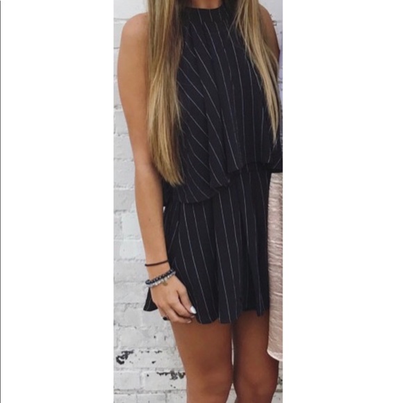 Listicle Other - Listicle Black Halter Romper